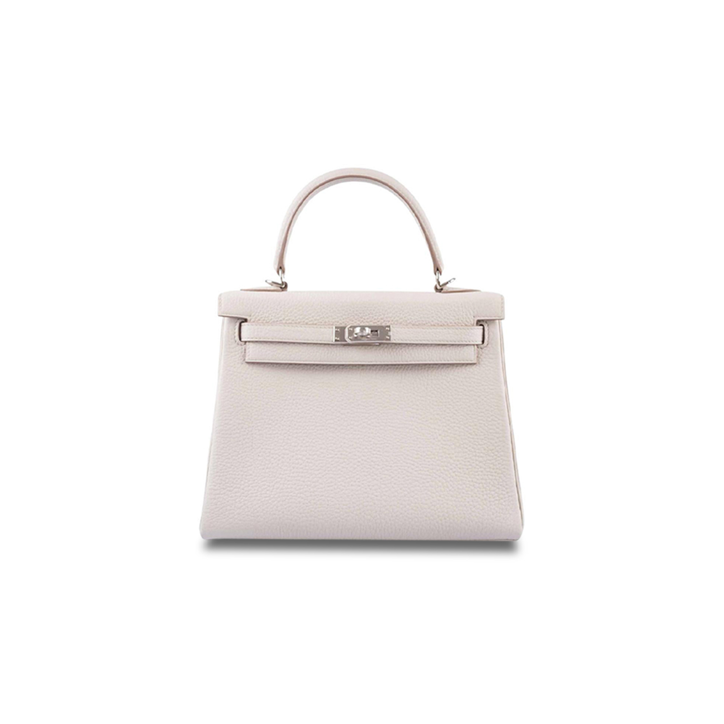HERMÈS KELLY 25 TOGO PALLADIUM HARDWARE (25*17*7cm) 